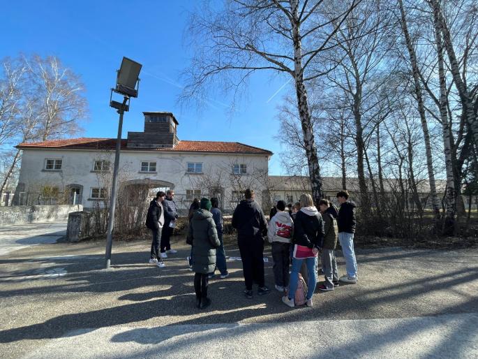 Besuch der KZ-Gedenkstätte Dachau 4ab - 05. März. 2025 -